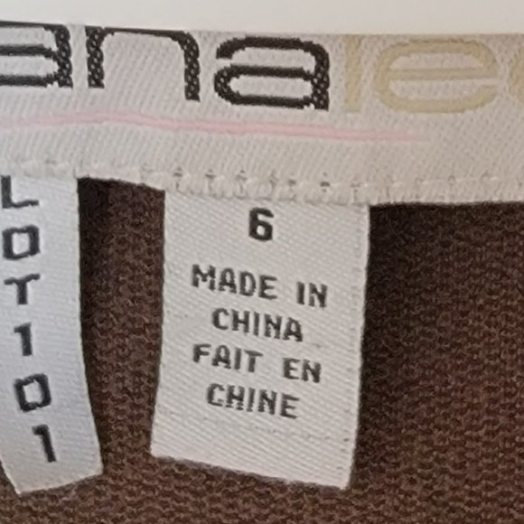 Lana Lee Women's Jacket Brown Corduroy Ruffled Trim Details Small (GUC) - Picture 3 of 8